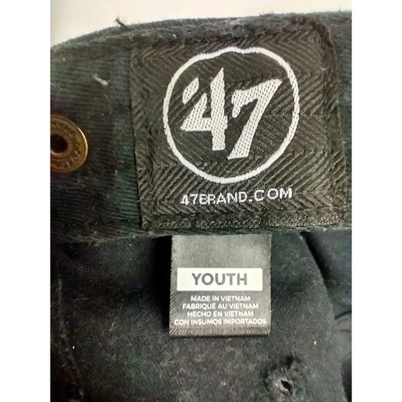 Detroit Tigers Kids Strapback Hat Navy Blue 47 Brand Adjustable Embroidered - Picture 6 of 9